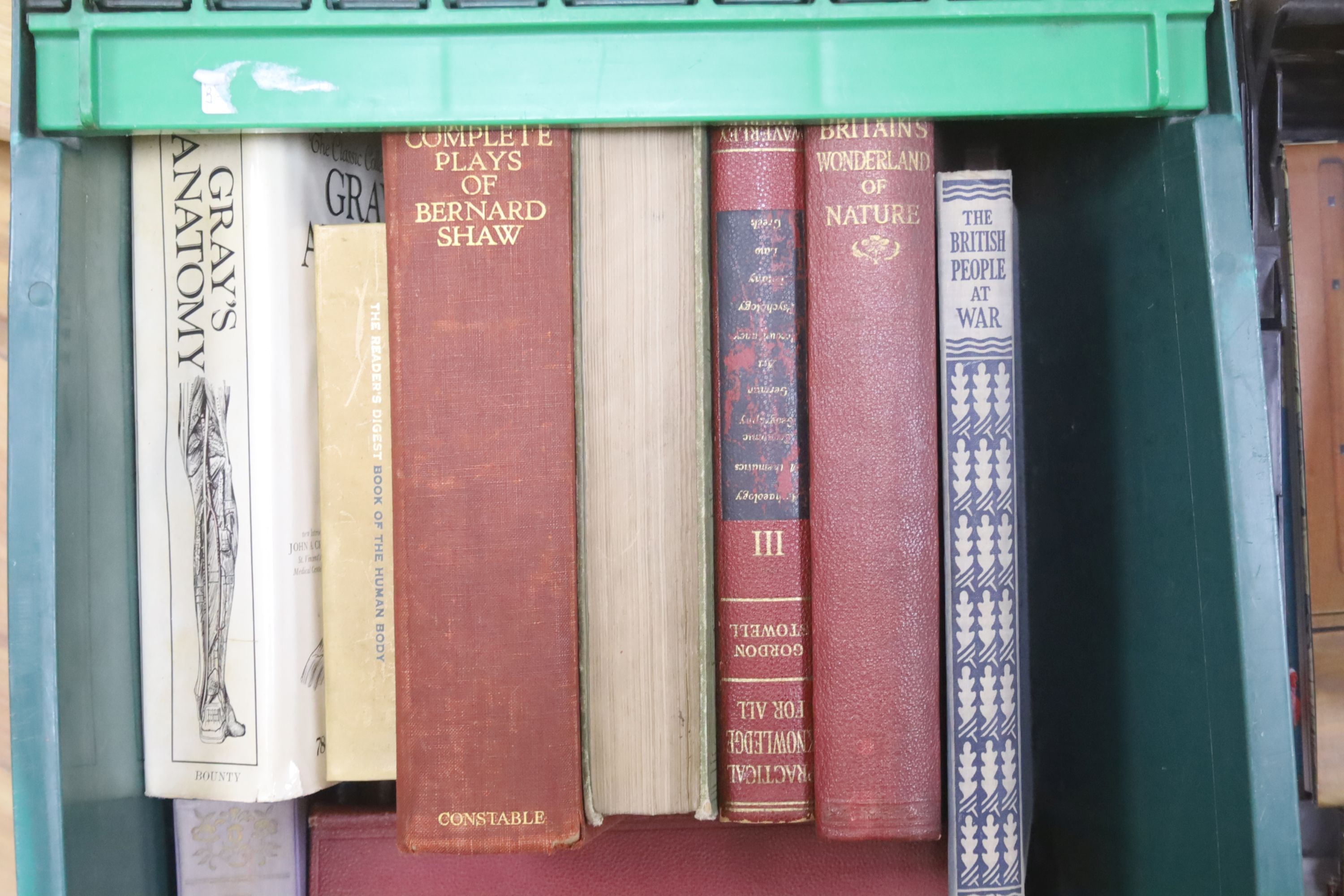 Assorted reference books and poetical works